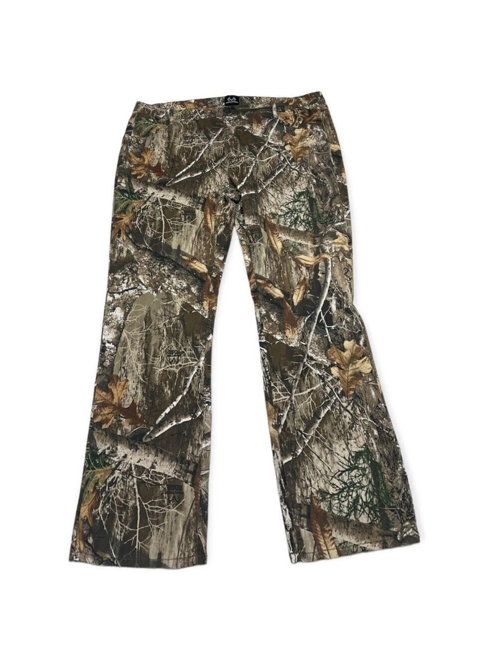 RealTree Men's Camo Hunting/Outdoors 5 Pocket Canvas Pants Size XXL 46x29